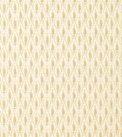 Serpentine Fern Wallpaper - Ochre