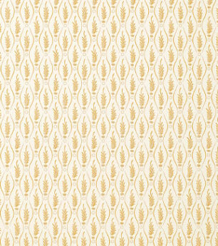 Serpentine Fern Wallpaper - Ochre