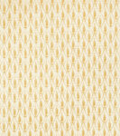 Serpentine Fern - Ochre - Ivory Linen