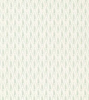 Serpentine Fern Wallpaper - Duck Egg Blue