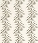 Scrolling Fern Frond Wallpaper - Chestnut
