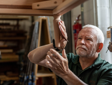 Soane Craftsmanship: Chair Makers (detail)