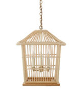 The Rattan Aviary Lantern