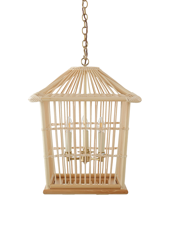 The Rattan Aviary Lantern