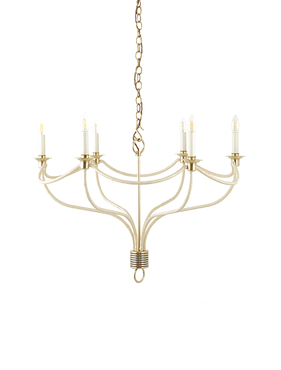 The Rattan Garland Hanging Light