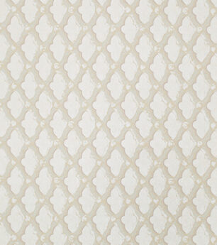 Fretwork Wallpaper - Ivory