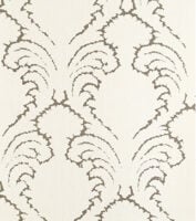 Pineapple Frond - Chestnut - Ivory Linen