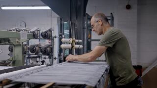 The Making of the Custom Warp - Jajim Stripe