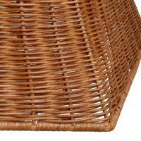 David Netto - The Rattan Big Bad Kitty Hanging Light - With Chain gallery