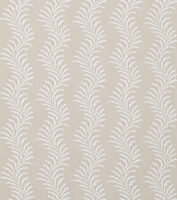 Scrolling Fern Silhouette - Ivory - Lace