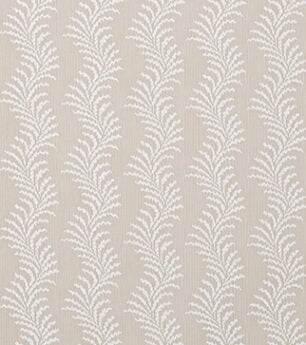 Scrolling Fern Silhouette - Ivory - Lace