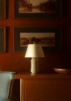 The Apothecary Table Lamp - Viburnum: lifestyle