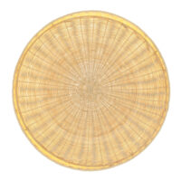 The Rattan Drum Hanging Light - With Diffuser gallery