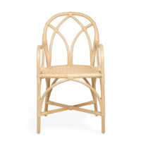 The Dryad® Rattan Whalebone Chair - With Arms gallery