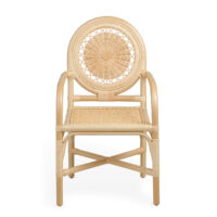 The Rattan Carousel Dining Chair - With Arms gallery