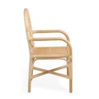 The Rattan Carousel Dining Chair - With Arms gallery