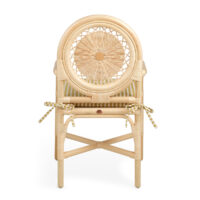 The Rattan Carousel Dining Chair - With Arms gallery