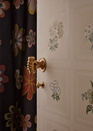 The Hand And Bamboo Mortice Door Handles: lifestyle