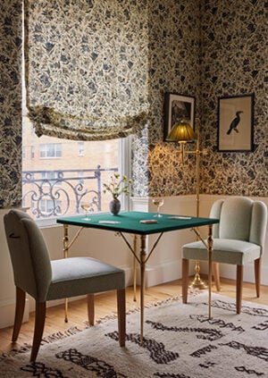 The Scallop Chair: lifestyle