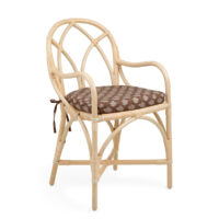 The Dryad® Rattan Whalebone Chair - With Arms gallery