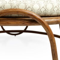 The Rattan Round Ribbon Bench gallery